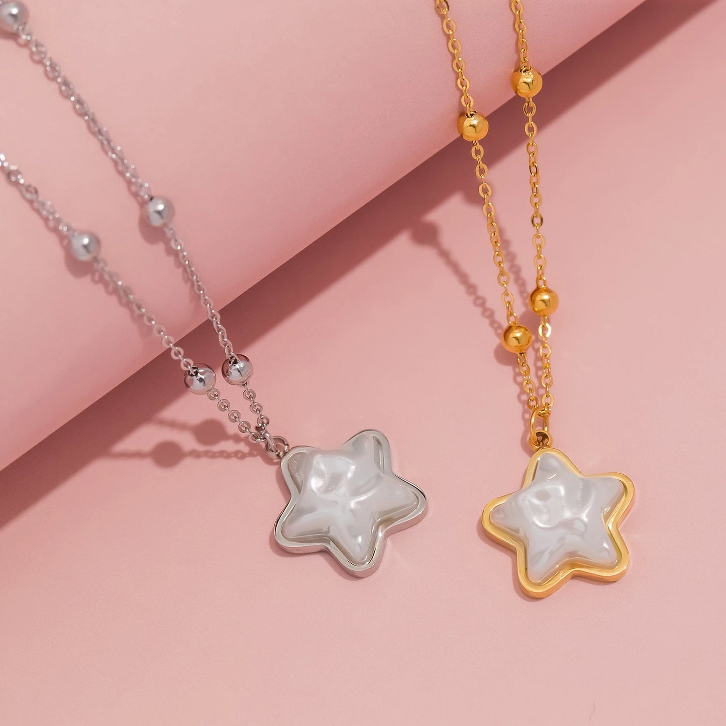 Luna Star Pendant Necklace
