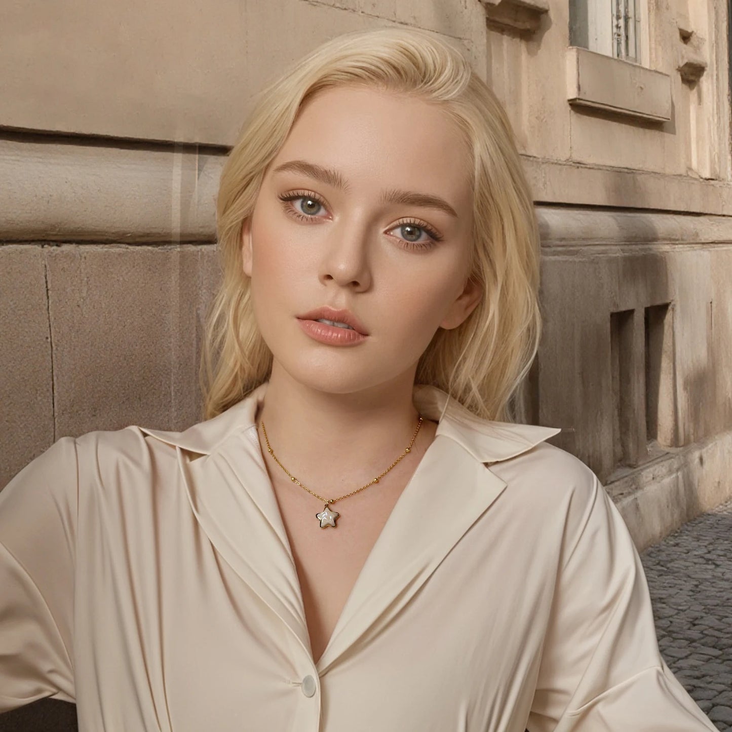 Luna Star Pendant Necklace