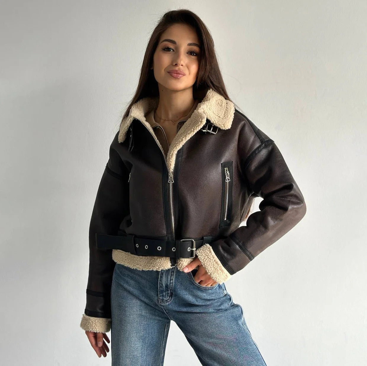 Lena Shearling Jacket