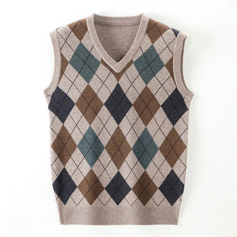 Preston Wool-Blend Sweater Vest