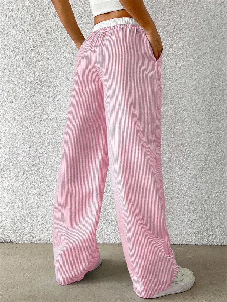 Morgan Striped Lounge Pants