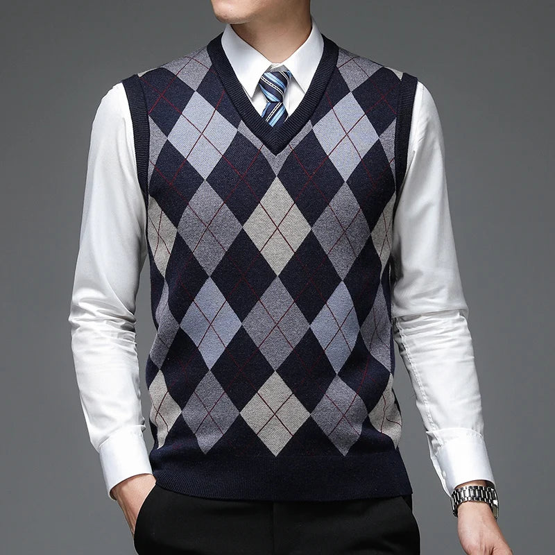 Preston Wool-Blend Sweater Vest