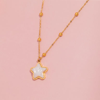Luna Star Pendant Necklace