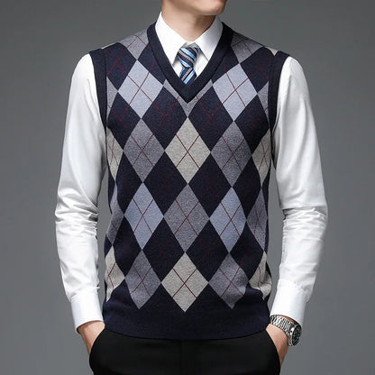 Preston Wool-Blend Sweater Vest