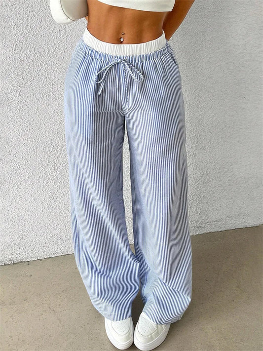 Morgan Striped Lounge Pants