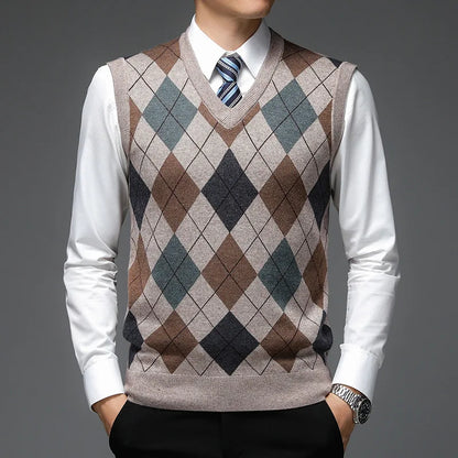 Preston Wool-Blend Sweater Vest