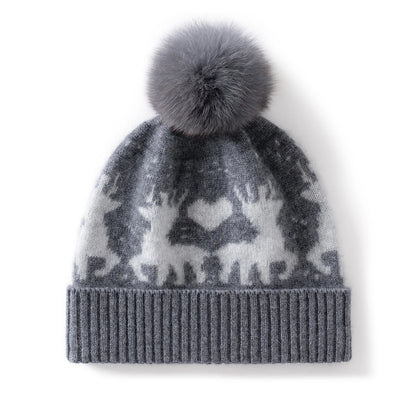 ReindeerCharm Beanie