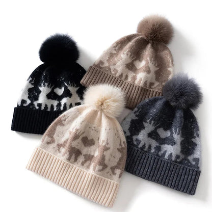 ReindeerCharm Beanie