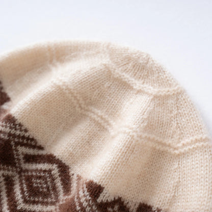 Ember Knit Cashmere Beanie