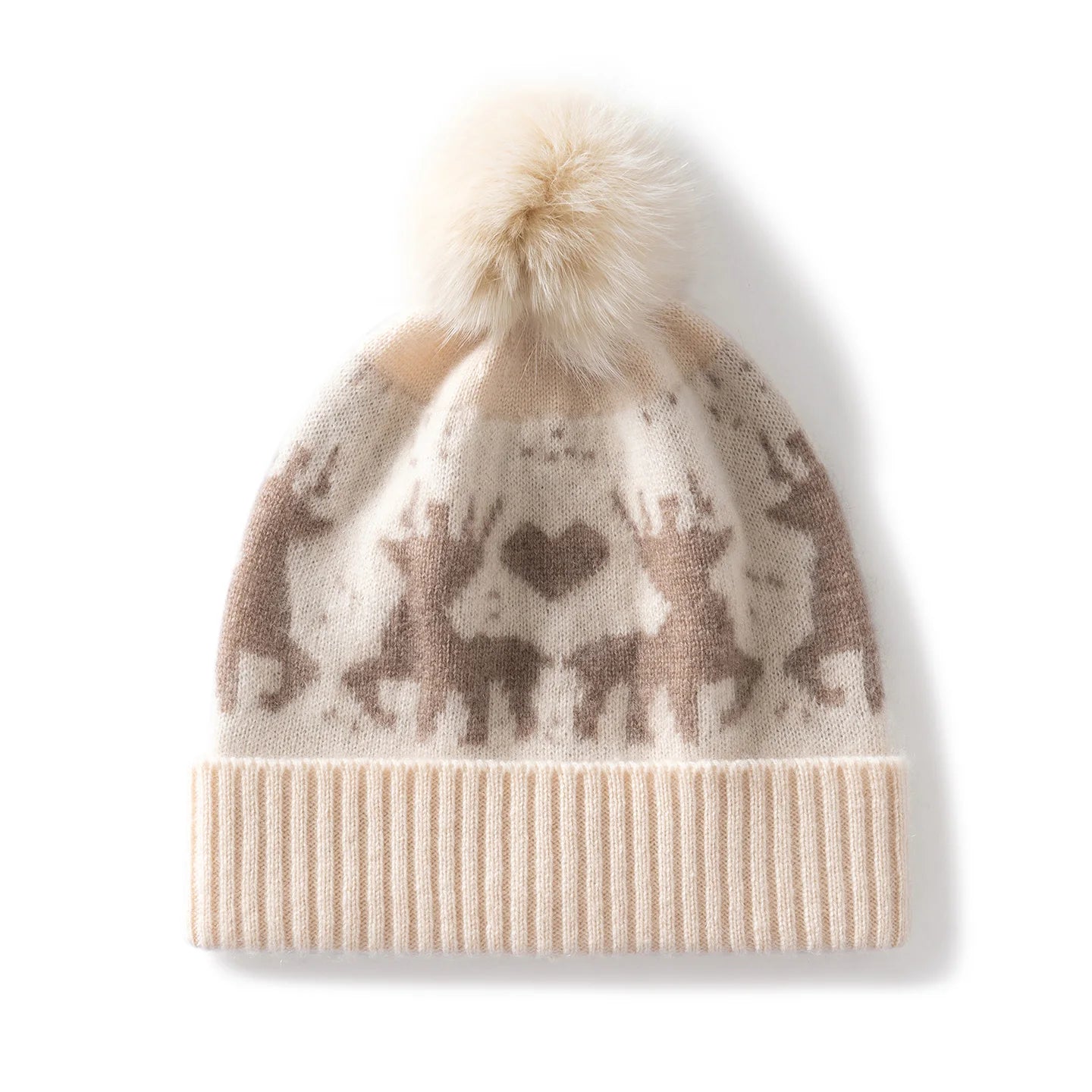 ReindeerCharm Beanie