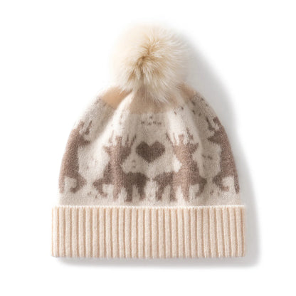 ReindeerCharm Beanie