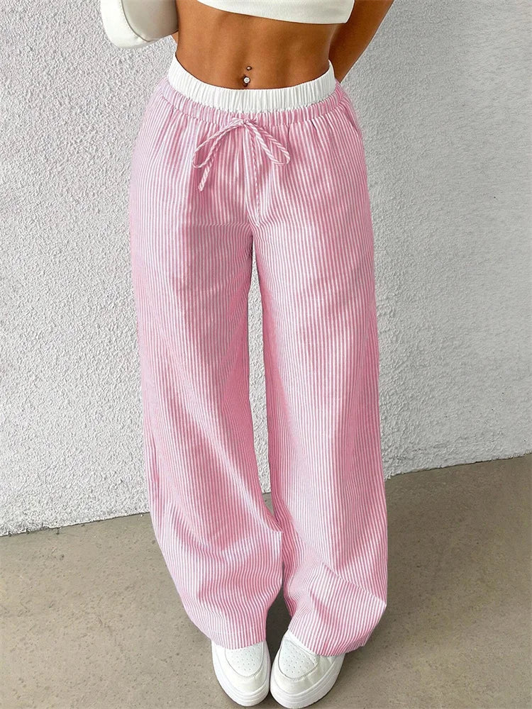 Morgan Striped Lounge Pants