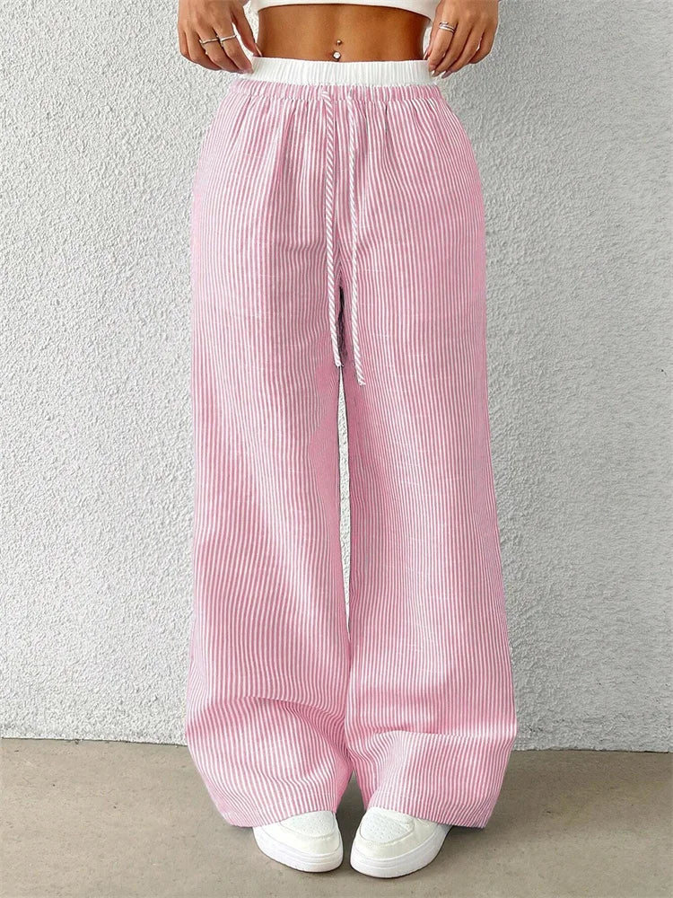 Morgan Striped Lounge Pants