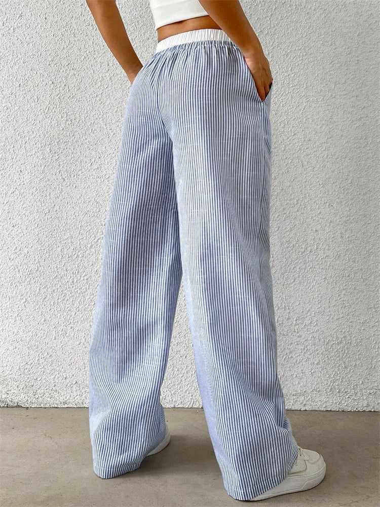 Morgan Striped Lounge Pants