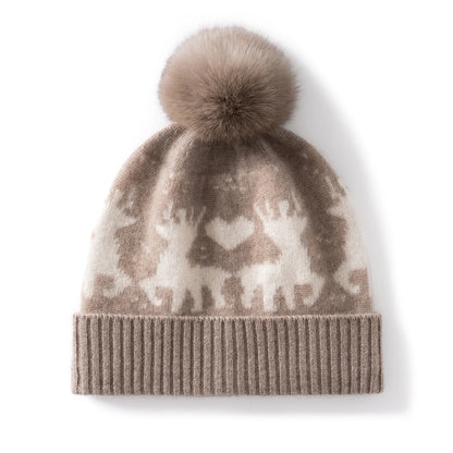 ReindeerCharm Beanie